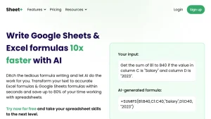 Sheet+